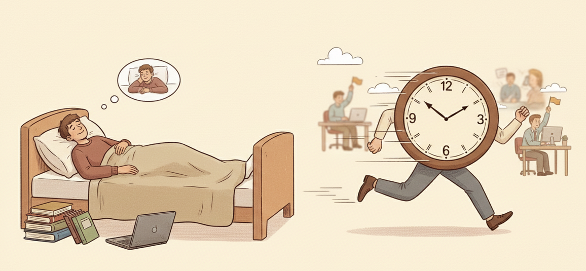 Waktu Gak Nunggu Kamu: Berhenti Menunda Sebelum Terlambat